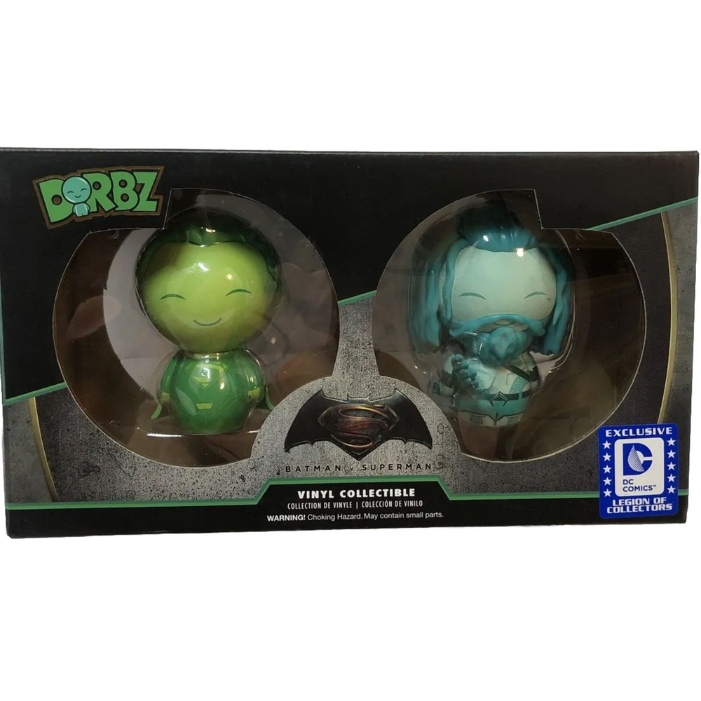 Funko Superman & Aquaman DC Legion of Collectors Exclusive 2 Pack Vinyl Figures